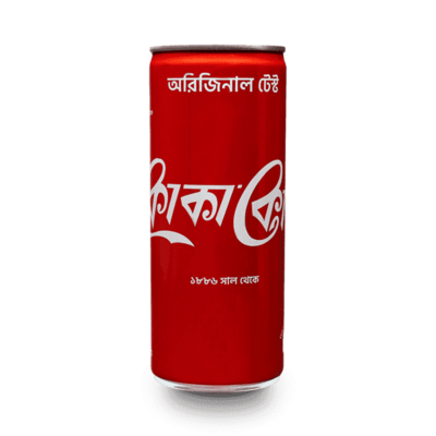 কোকাকোলা ক্যান -২৫০ মিলি 