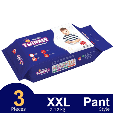 টুইংকেল বেবি প্যান্ট ডায়াপার-XXL-৩ পিস