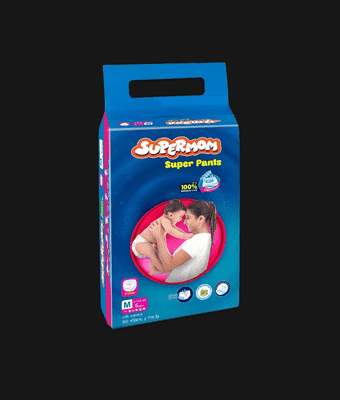 সুপারমম বেবি ডায়াপার-M-৫ পিস