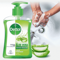 ডেটল হ্যান্ডওয়াশ পাম্প ( Aloe Vera ) -২০০ মিলি