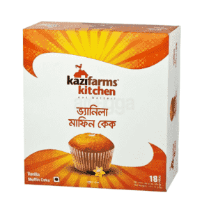 কাজী ফার্মস চিকেন ভ্যাানিলা মাফিন কেক বক্স