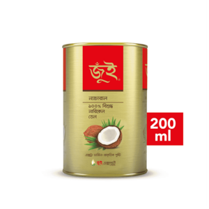 জুঁই নারিকেল তেল (টিন)-২০০ মিলি
