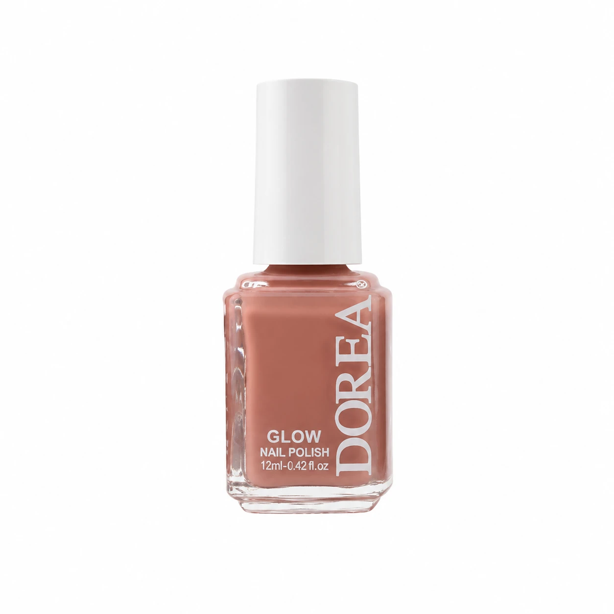 Crystal Nude 132 DOREA Glow Nail Polish-