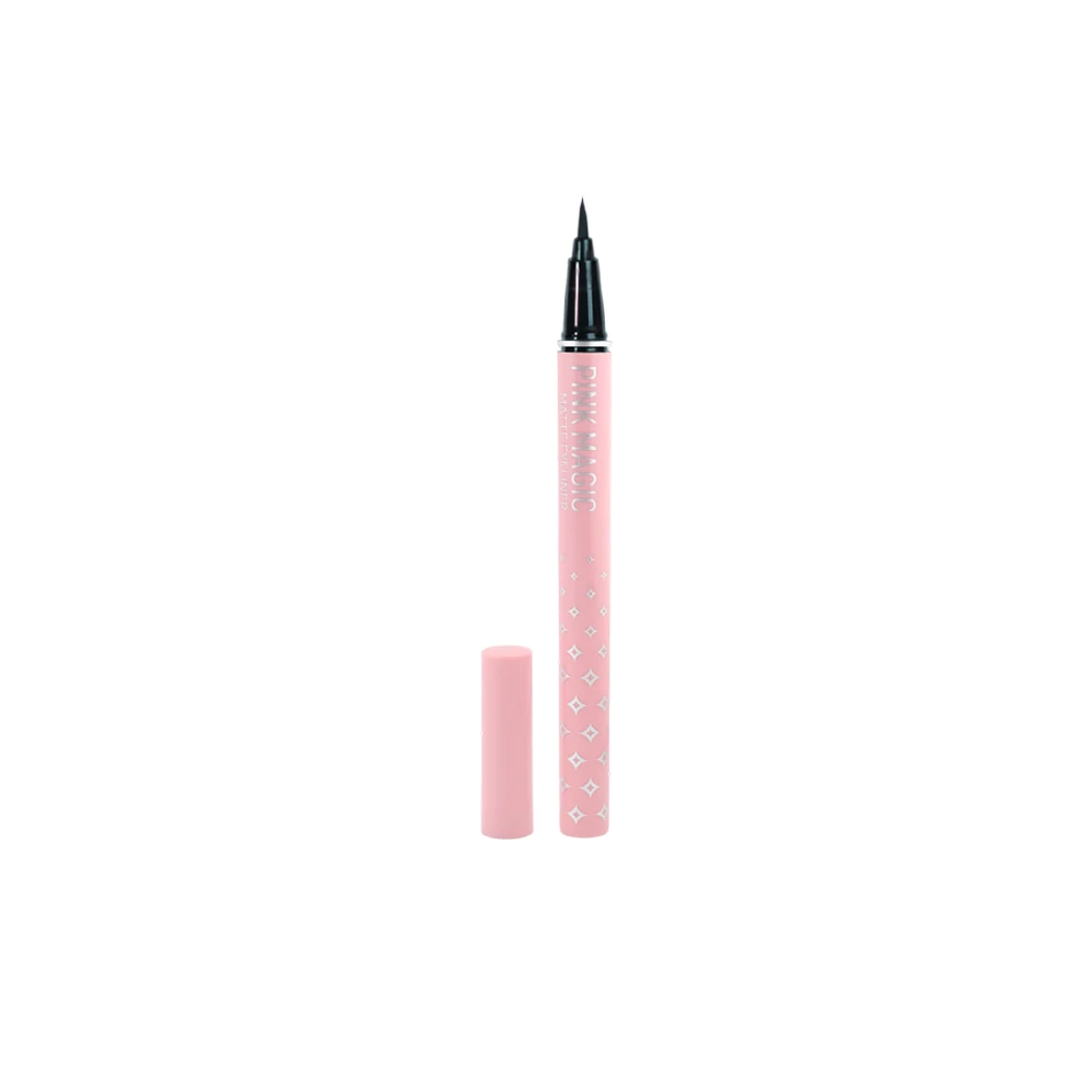Pink Magic Waterproof Eyeliner – Precision Long Lasting Black Eyeliner -