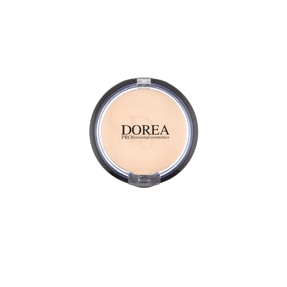 DOREA Matte Mineral Compact Powder – 02 Golden Beige | Ultra Pigmented Pressed Powder -