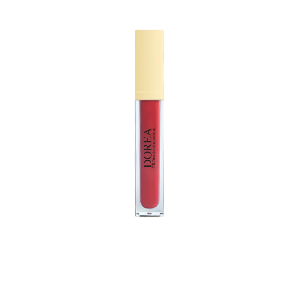 DOREA Liquid Lipstick #01 Crimson Muse – Semi Matte Waterproof Lipstick
