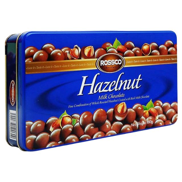 Rossco Chocolate Hazelnut Milk Chocolate Tin-