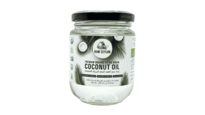 Ceylon Naturals Organic Extra Virgin Coconut Oil 200ml