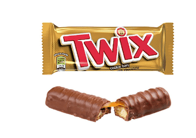 Twix Chocolate Bar 50g
