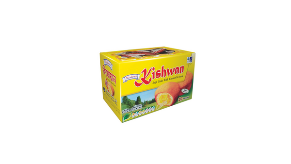 কিষোয়ান কাস্টার্ড কেক -২০ প্যাকেট