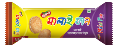 রিদিশা মালাই ফান বিস্কুট-৩৮ গ্রাম