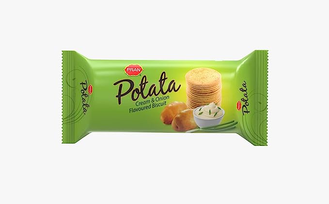 প্রাণ পটাটা অনিয়ন ফ্লেভার্ড বিস্কুট-৫০ গ্রাম